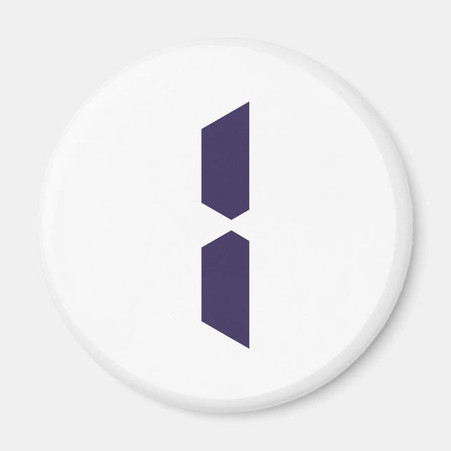 Number - One - 1 Magnet (Front)