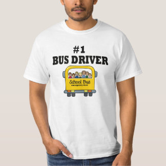 Number One Bus Driver T-Shirt