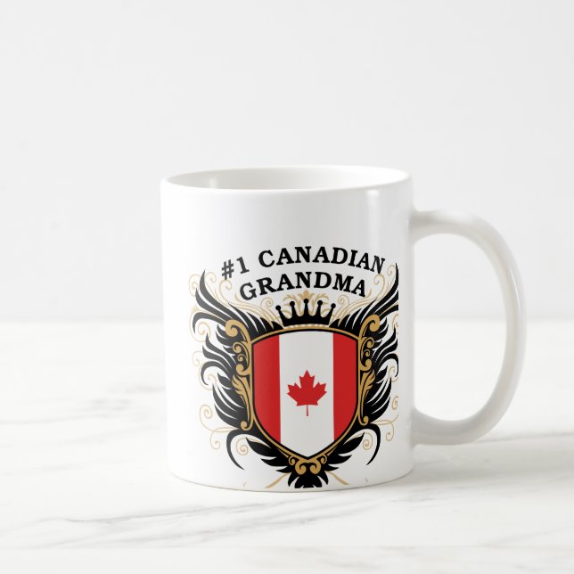 Number One Canadian Grandma Coffee Mug (Right)