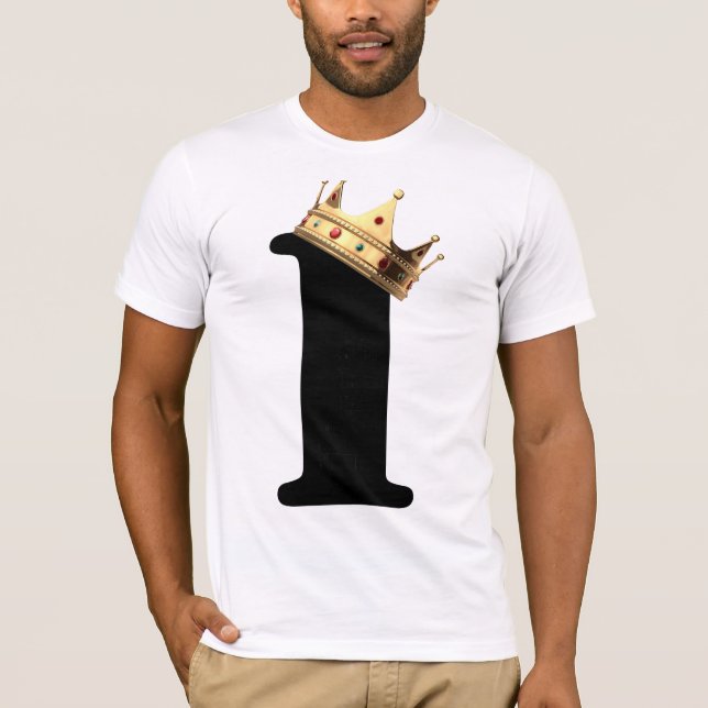 number one crown t shirt (Front)