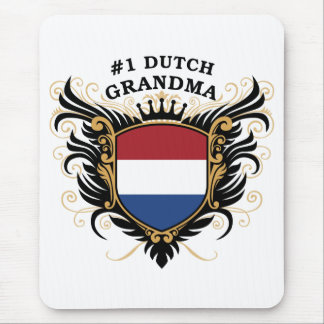 Number One Dutch Grandma Mouse Pad
