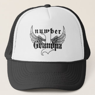 Number One Grandpa Trucker Hat