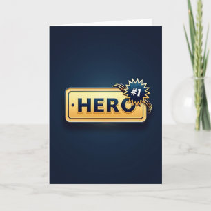 Number One Hero Mother Card