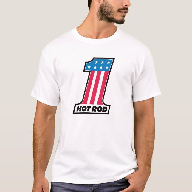 NUMBER ONE HOT ROD T-Shirt (Front)