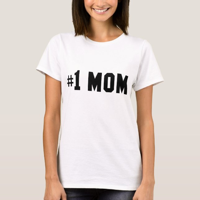 Number One Mum T-Shirt (Front)