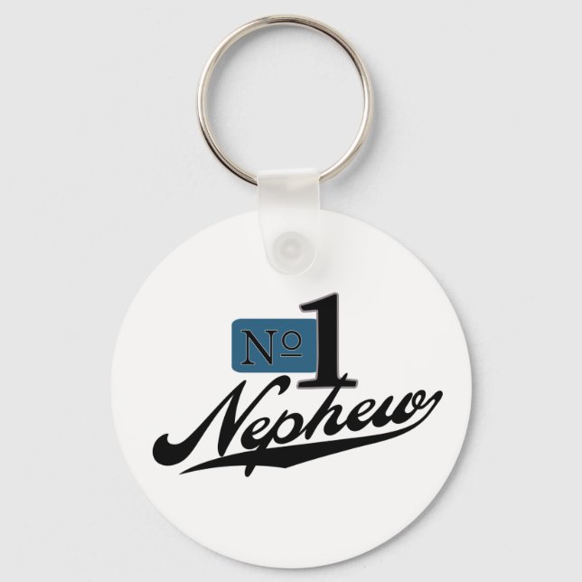 Number One Nephew Key Ring (Front)