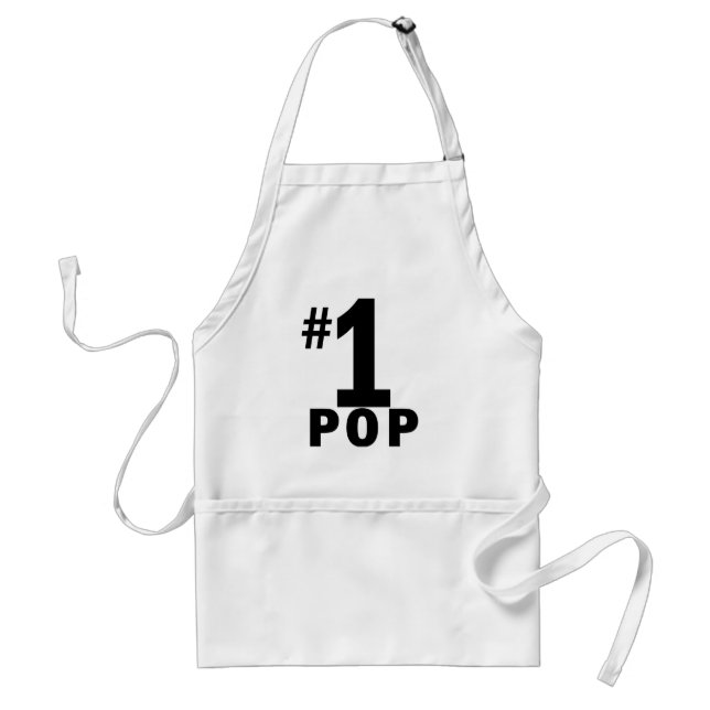 Number One Pop Products Standard Apron (Front)