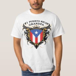 Number One Puerto Rican Grandpa T-Shirt