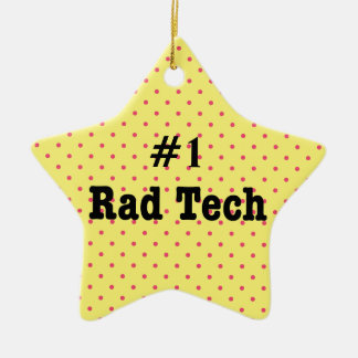 Number One Rad Tech Ornament