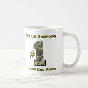 Number One School Bus Driver V37 Coffee Mug