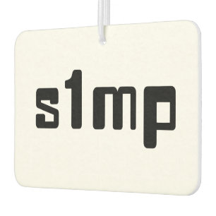 Number One Simp Car Air Freshener