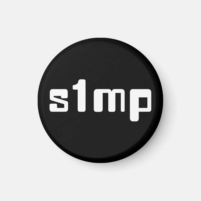 Number One Simp Magnet (Front)