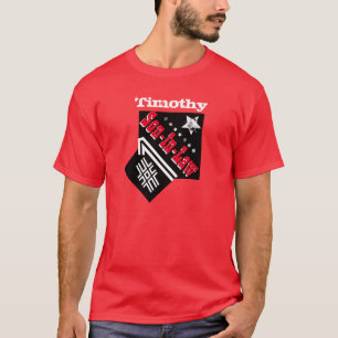 Number One SON IN LAW Black Red White A06C T-Shirt