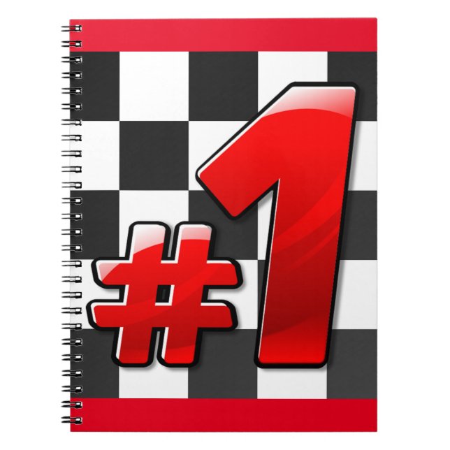 NUMBER ONE SPIRAL NOTEBOOK (Front)