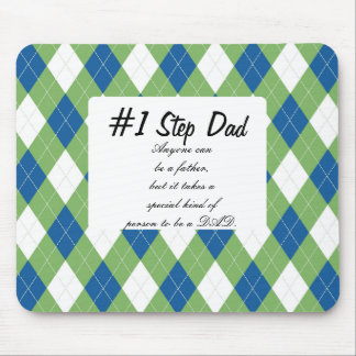 Number One Step Dad Mouse Pad