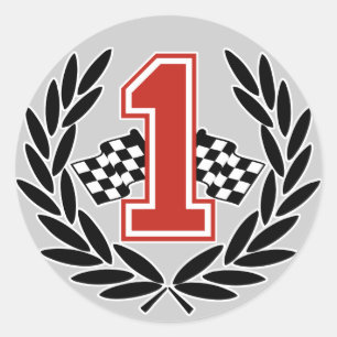 Number one Sticker