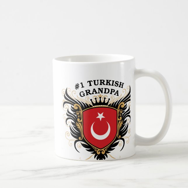 Number One Turkish Grandpa Coffee Mug (Right)