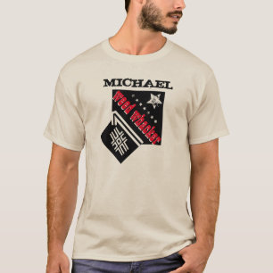 Number One WEED WACKER with Grunge Stars A07 T-Shirt