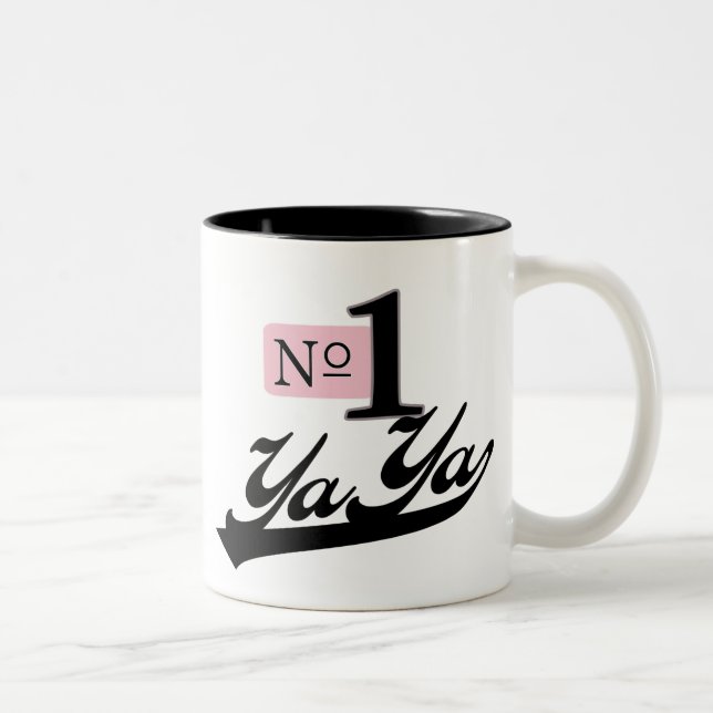 Number One YaYa Two-Tone Coffee Mug (Right)