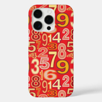 Number Pattern  iPhone 16 Pro Case