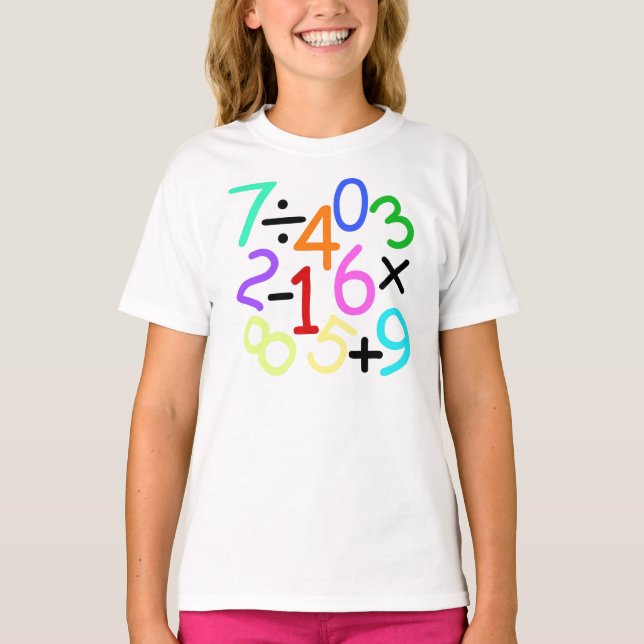 Number signs T-Shirt (Front)