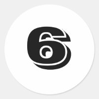 Number Six by Janz White