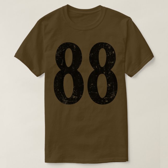 Number T-Shirt (Design Front)