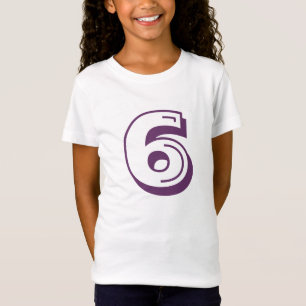 number tee age 6