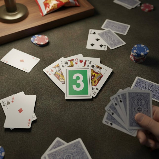 Number Three Playing Cards (Creator Uploaded)