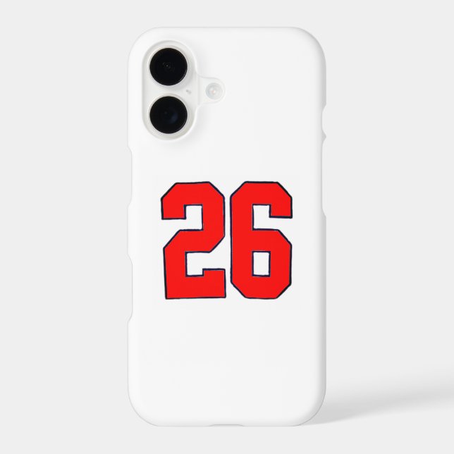 NUMBER TWENTY SIX  2026 (Back)