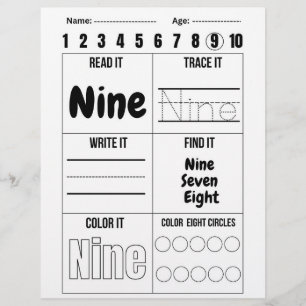 Number worksheets,Number Tracing Worksheet Custom Letterhead
