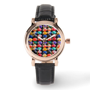 Numbered And Coloured Eight Balls,  Watch