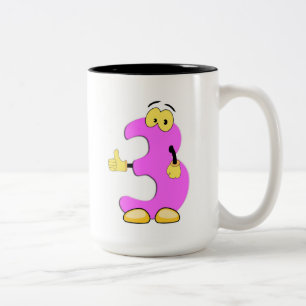 Numbered Mug