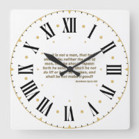 Numbers 23:19 KJV Bible Verse Roman Numeral