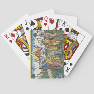 Numbers 27 18-23 Moses lays his hand upon Joshua, Playing Cards