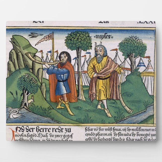 Numbers 2 The camp assignments of the Israelites, Plaque (Front)