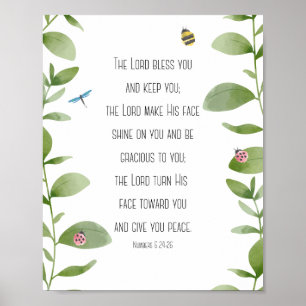 Numbers 6:24-26 Bible Verse Print
