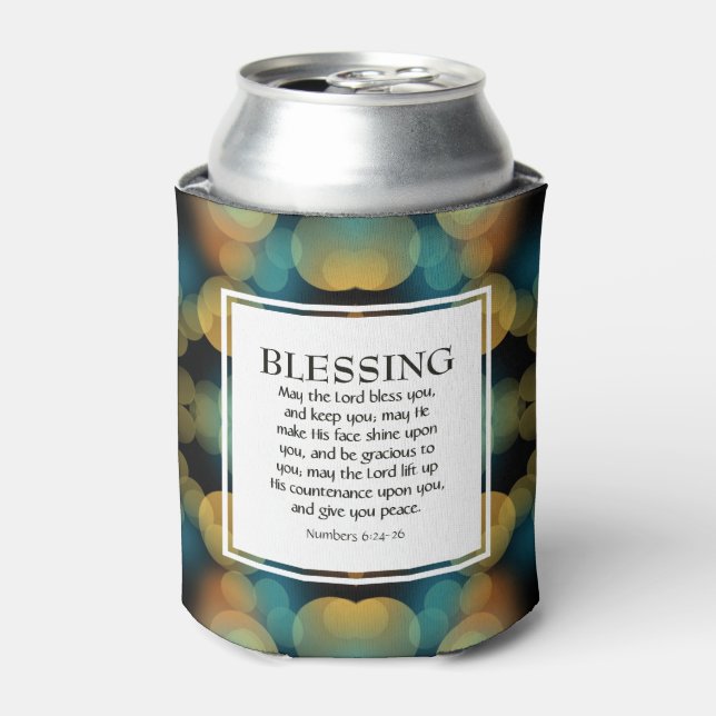 Numbers 6:24-26 | MAY THE LORD BLESS YOU Can Cooler (Can Front)