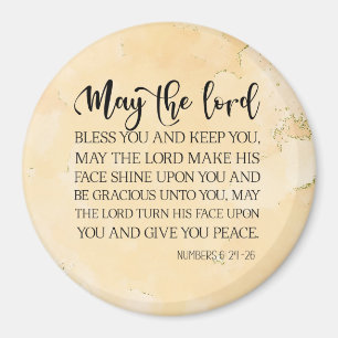 Numbers 6:24-26 The Lord Bless You and Keep You Magnet
