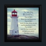 Numbers 6 24-26 The Lord Bless You, Lighthouse Gift Box<br><div class="desc">Beautiful inspirational quote Wooden Jewellery Keepsake Box depicts a lighthouse and features "The Lord's Blessing" Bible Verse Numbers 6 24-26, "The Lord bless you and keep you; the Lord make his face shine on you and be gracious to you; the Lord turn his face towards you and give you peace."_...</div>