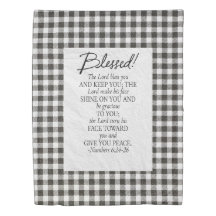 Numbers 6:24–26 The Lord Bless You Neutral Vintage