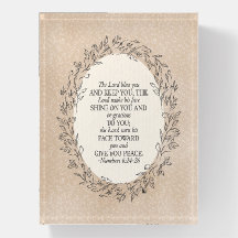 Numbers 6:24–26 The Lord Bless You Neutral Vintage