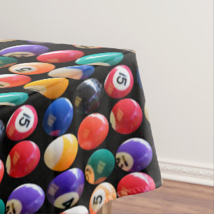 Numbers Coloured Eightballs, Tablecloth