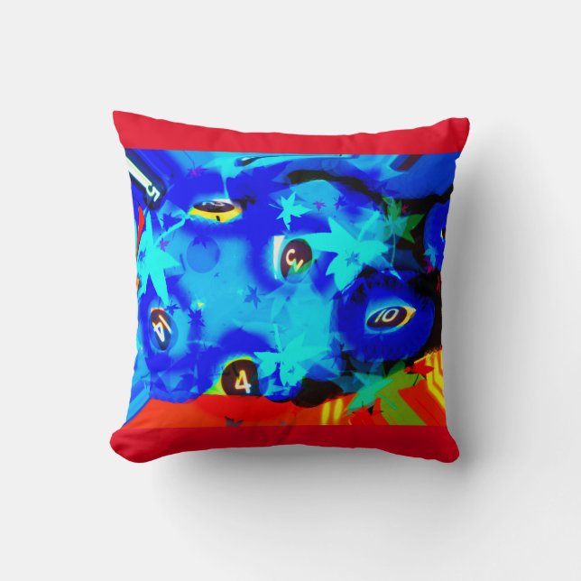 Numbers game cushion (Front)