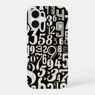 Numbers iPhone 16 Case