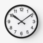 Numbers Minimalism Black White Classy Elegant