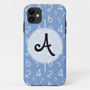 Numbers Pattern Case-Mate iPhone Case