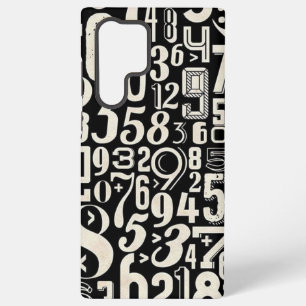 Numbers Samsung Galaxy Case