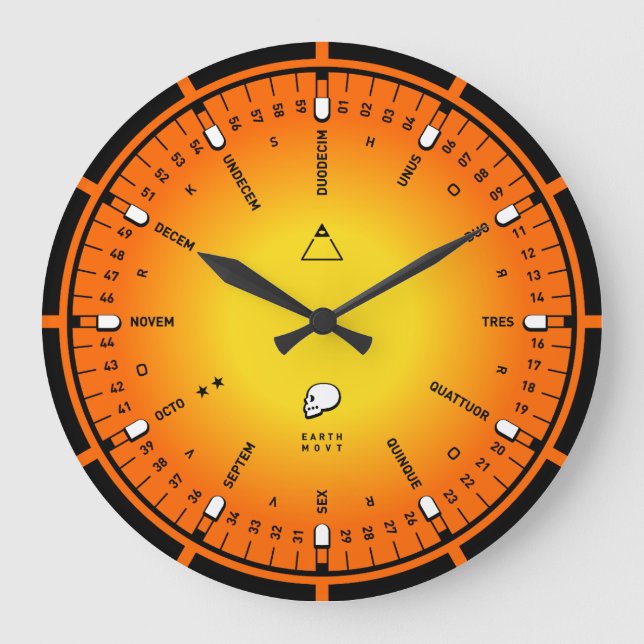 Numeri Large Clock (Front)