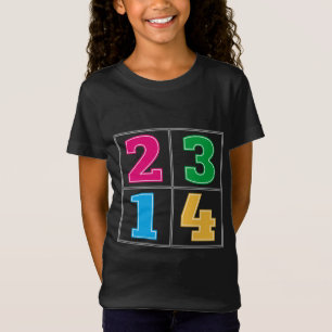 Numerical serie 1234 T-Shirt